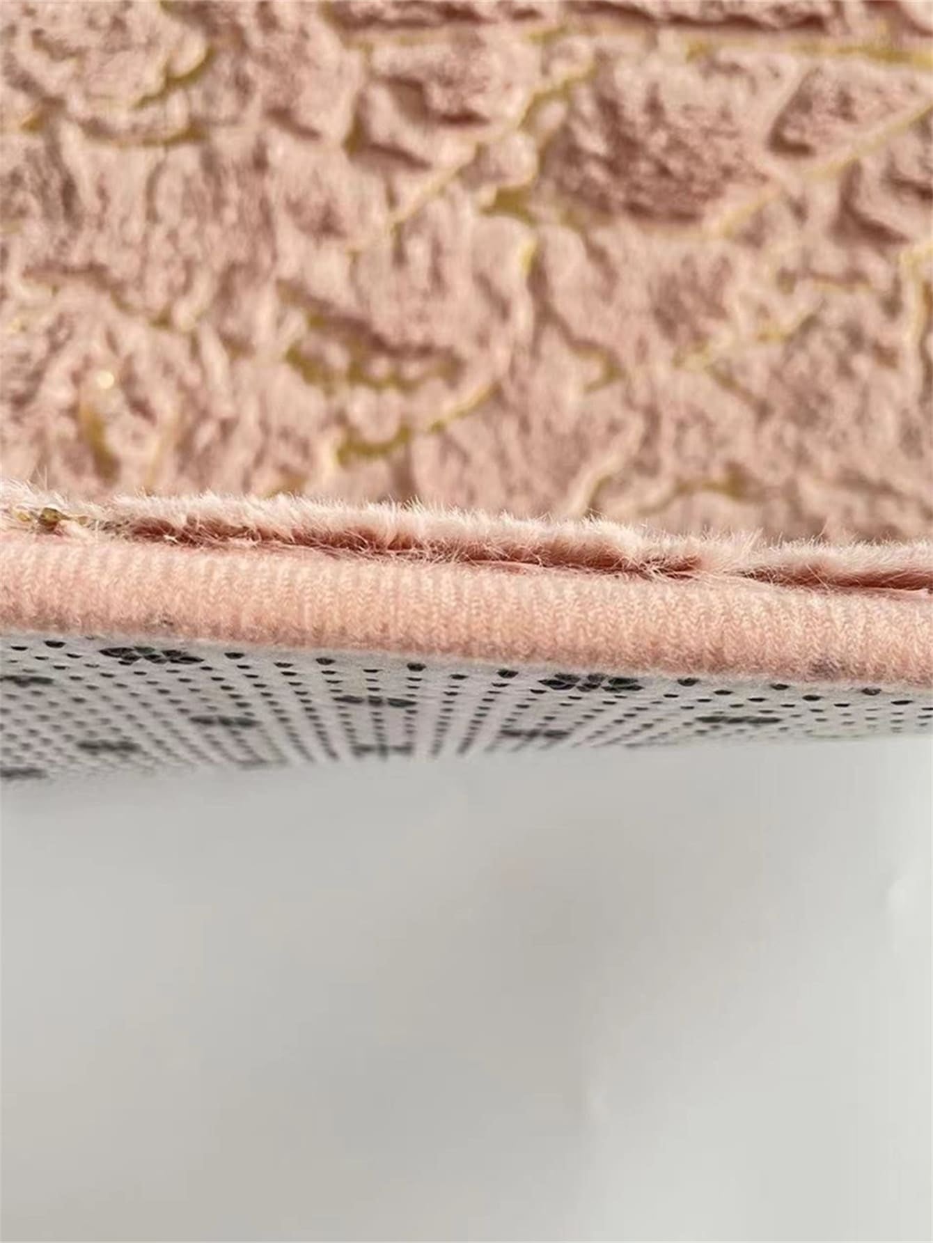 Metallic Detail Bath Rug Home Bathroom Decor Floor Carpet Outdoor Rug Door Mat Fall Decor Bathroom Accessories Back to School Entryway Decor