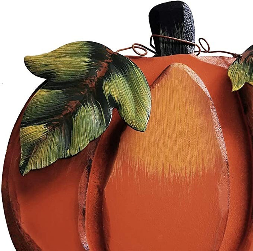 Wood Pumpkin Decor Rustic - Wooden Pumpkin Decoration for Fall Harvest
